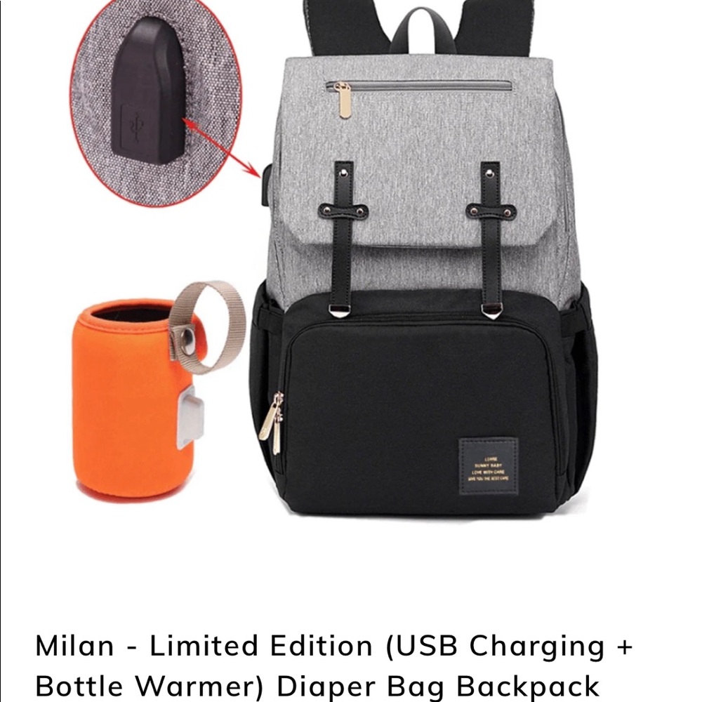 Upper babies diaper bag backpack